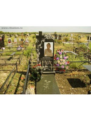 Памятник с фотокерамикой №12 — ritualum.ru